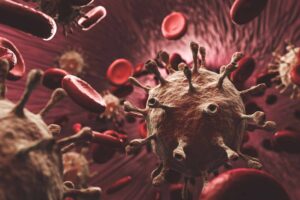 Überreaktion des Immunsystems bei Autoimmunerkrankung