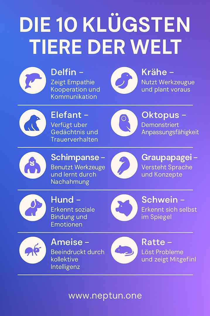 die-10-klügsten-tiere-der-welt-infografik Typische Mangelerscheinungen durch Eisenmangel