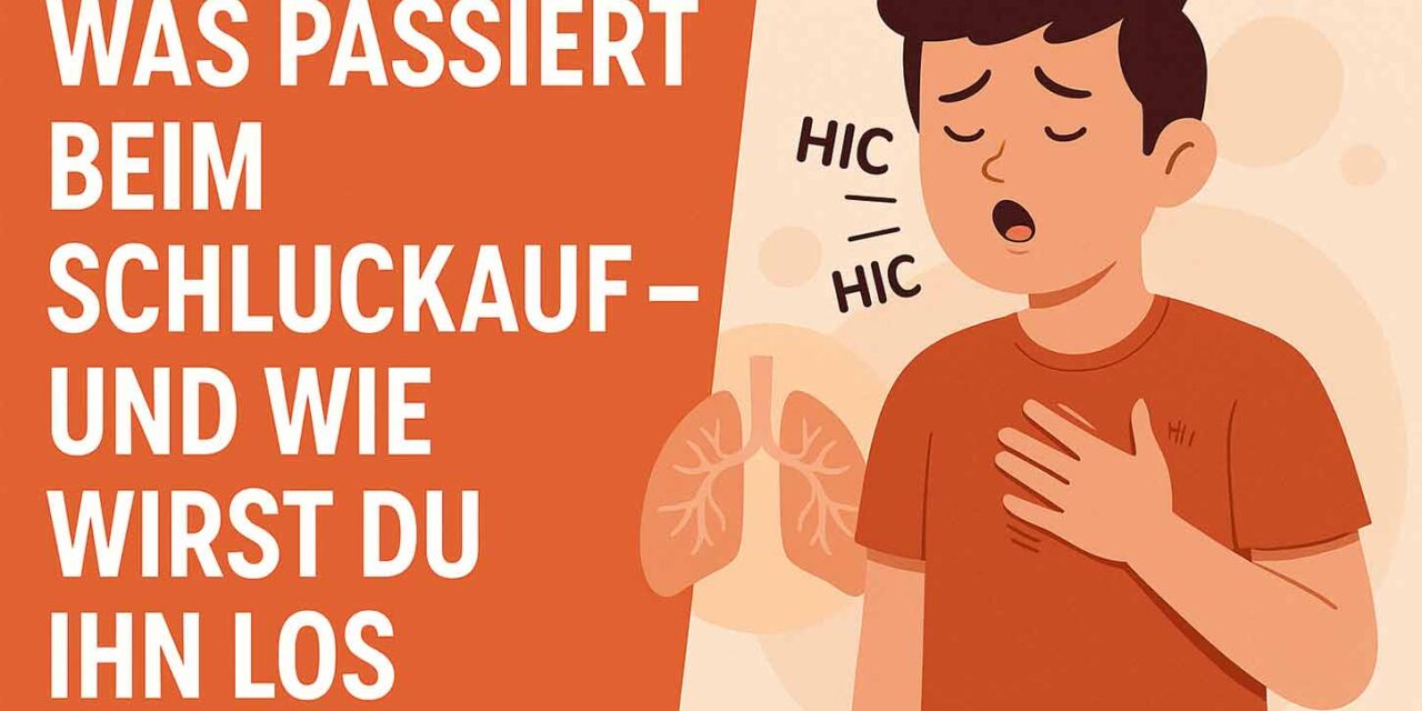Schluckauf was tun? Was passiert beim Schluckauf – und wie wirst du ihn los?
